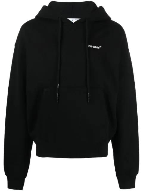 Caravaggio Crowning Over-print hoodie by OFF-WHITE