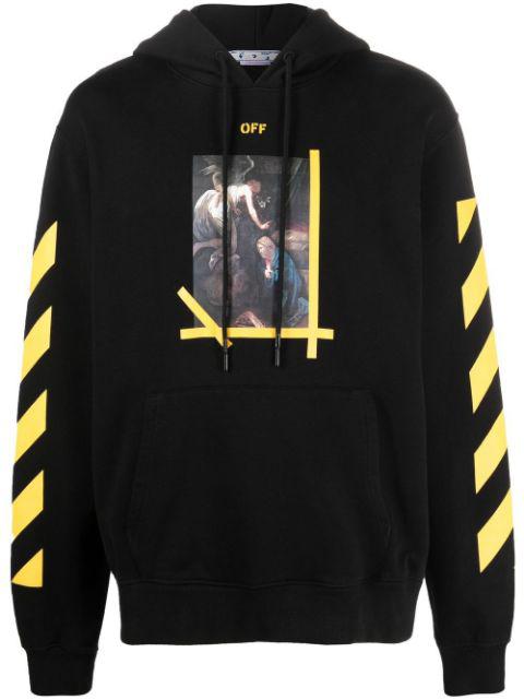 Caravaggio-print hoodie by OFF-WHITE