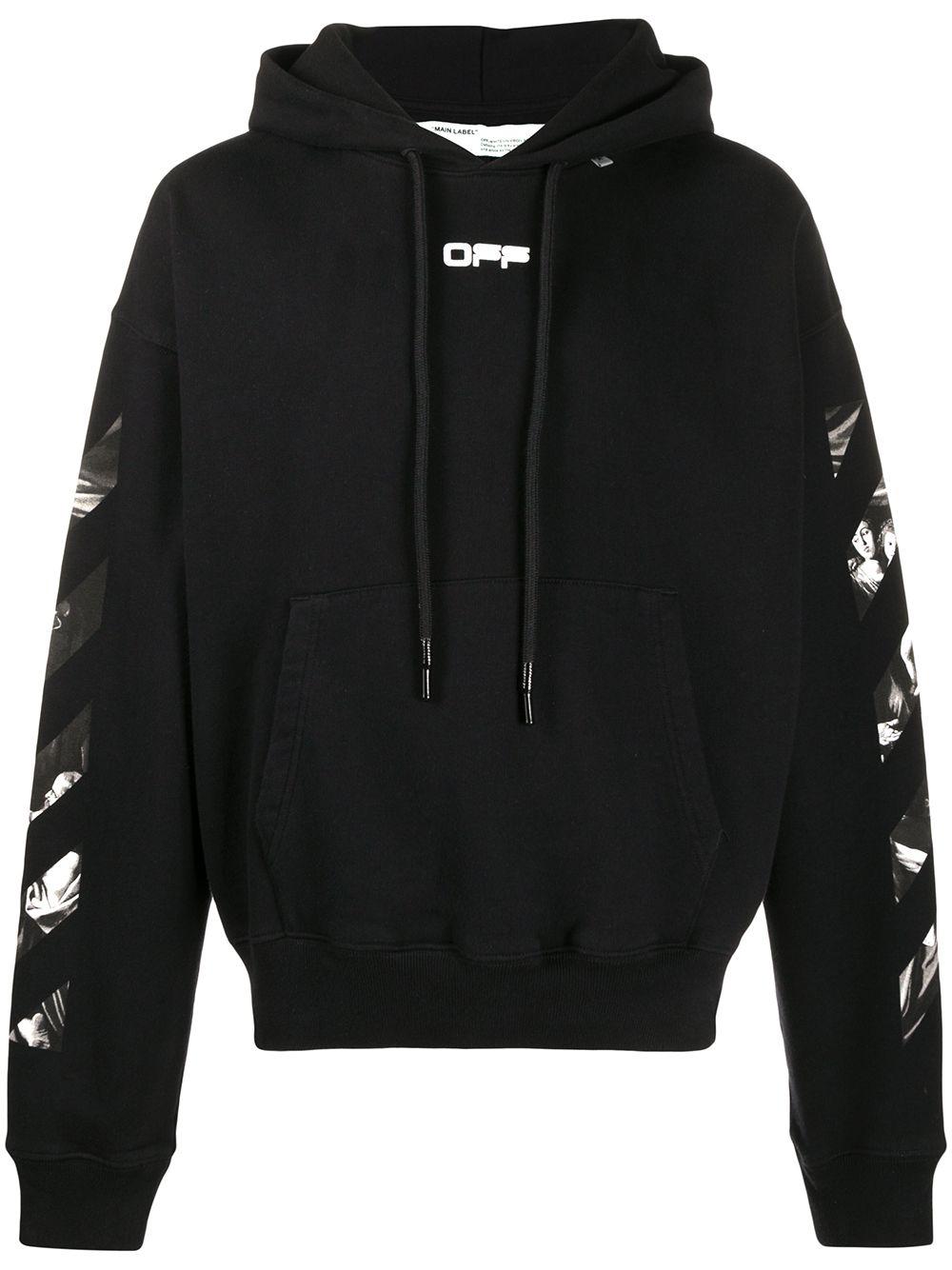 Caravaggio print hoodie by OFF-WHITE