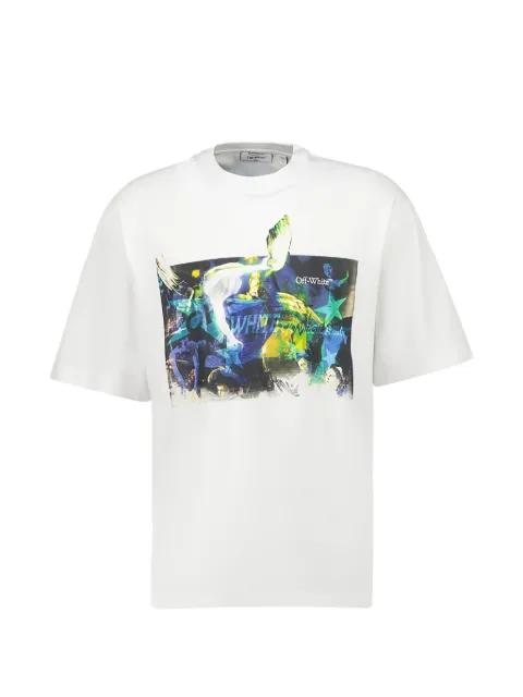 Caravaggio skate printed T-shirt by OFF-WHITE