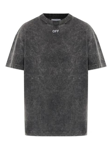 Check Flan Arrow-motif T-shirt by OFF-WHITE