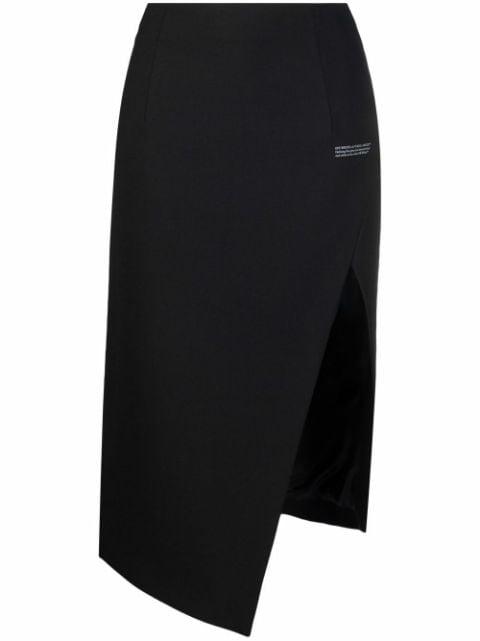 Corporate high-waist midi skirt by OFF-WHITE