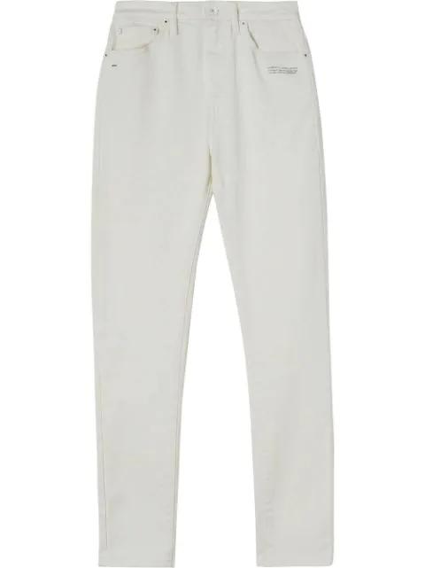 Corporate slim-fit trousers by OFF-WHITE