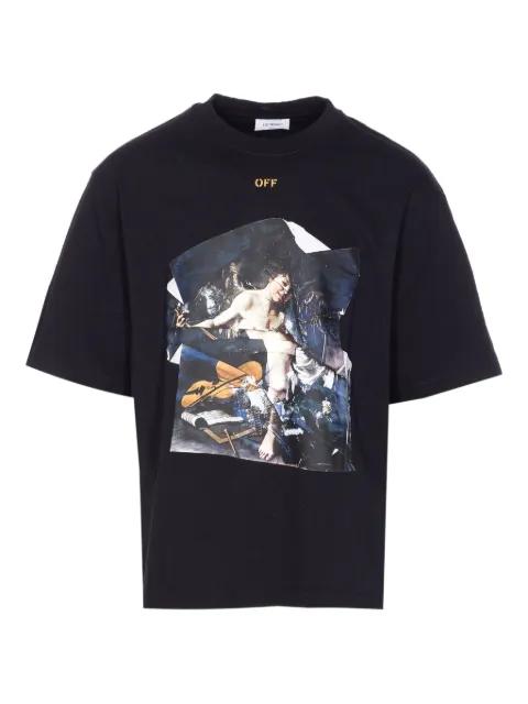 Cupid Paper Skate T-shirt by OFF-WHITE