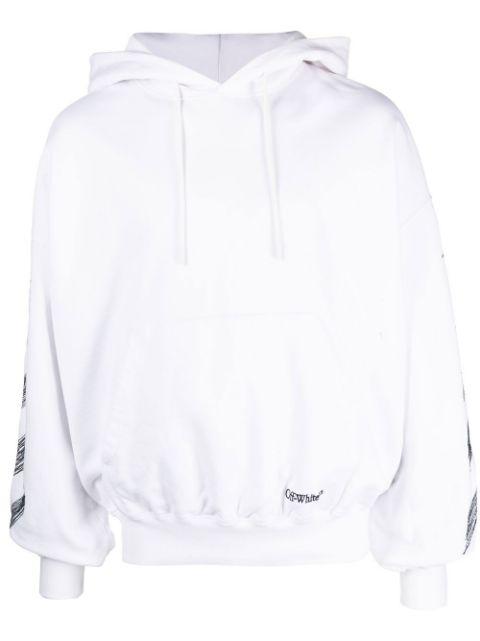 Diag Scribble print hoodie by OFF-WHITE