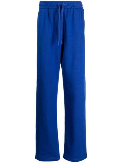 Diag-Stripe embroidered track pants by OFF-WHITE