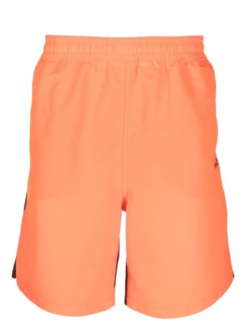 Diag Surfer striped swim shorts by OFF-WHITE