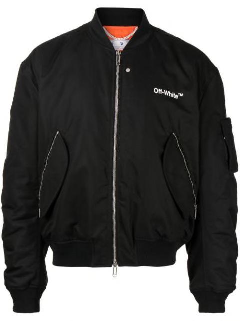 Diag print bomber jacket by OFF-WHITE