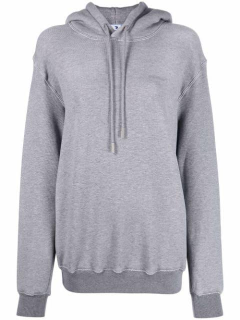 Diag-print hoodie by OFF-WHITE