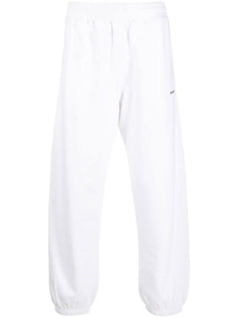 Diag-print track pants by OFF-WHITE
