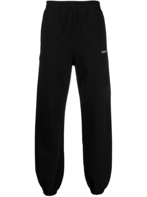 Diag-print track pants by OFF-WHITE