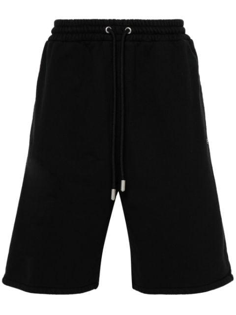 Diag-stripe cotton shorts by OFF-WHITE