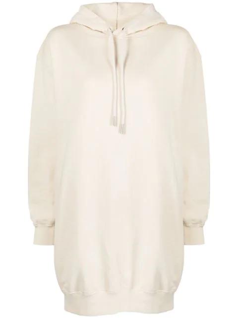 Diag-stripe print sweatshirt dress by OFF-WHITE
