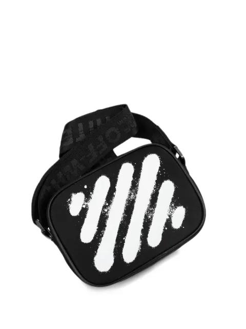 Diagonal Spray camera bag by OFF-WHITE