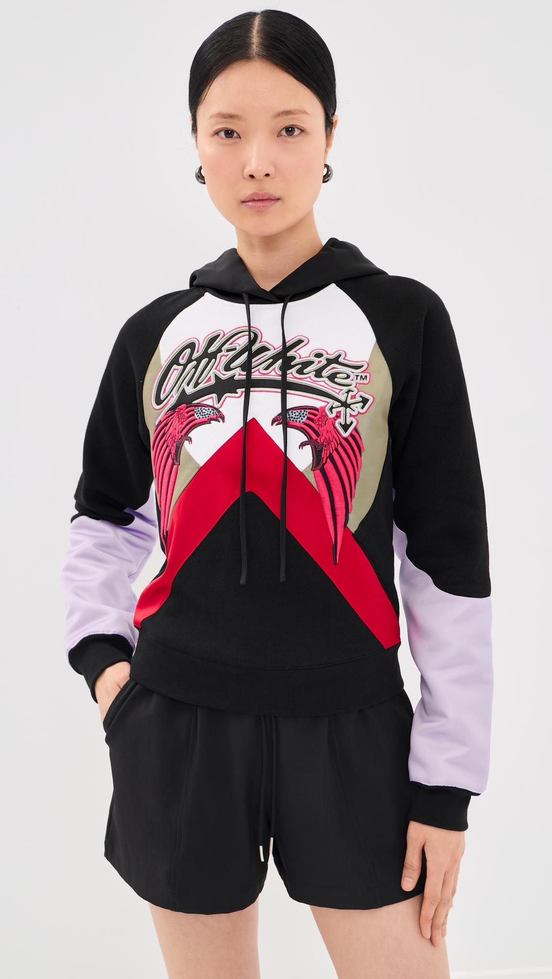 Double Eagle Colorblock Hoodie by OFF-WHITE