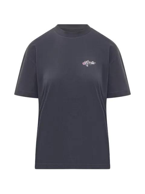 Driped Watercolour T-shirt by OFF-WHITE