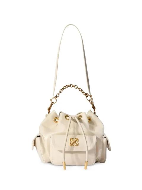 Dumbo.B leather bucket bag by OFF-WHITE