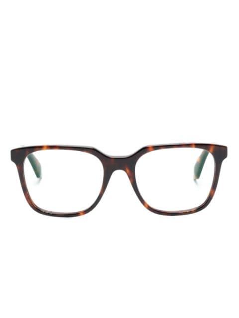 39 square-frame glasses by OFF-WHITE EYEWEAR
