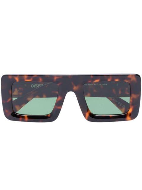 Leonardo rectangle-frame sunglasses by OFF-WHITE EYEWEAR
