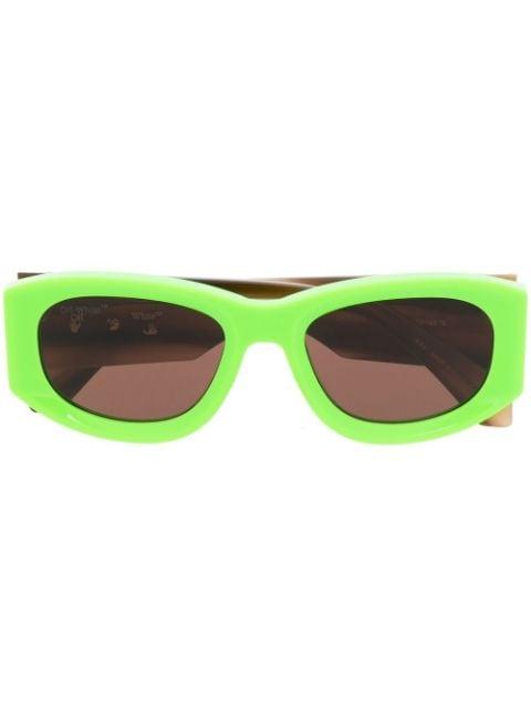 logo-print sunglasses by OFF-WHITE EYEWEAR