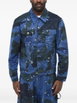 Evening camouflage-print crystal-embellished denim jacket by OFF-WHITE