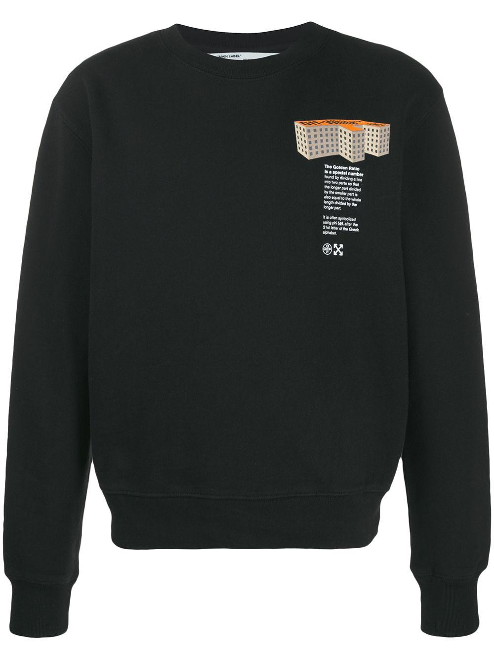 F Building sweatshirt by OFF-WHITE
