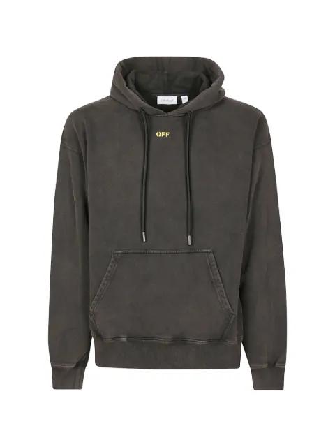 Fallen Caravaggio graphic-print hoodie by OFF-WHITE