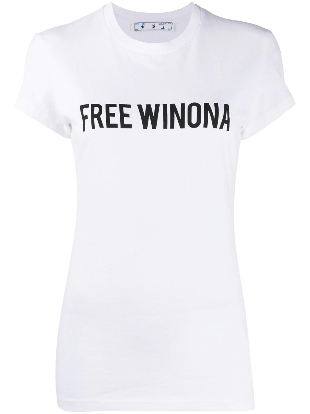 Free Winona printed T-shirt by OFF-WHITE