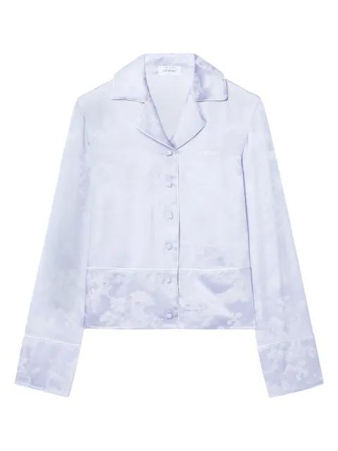 Fresco-jacquard pyjama shirt by OFF-WHITE