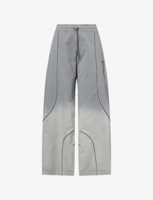 Gradient Slouchy Cotton Jogging Bottoms by OFF-WHITE