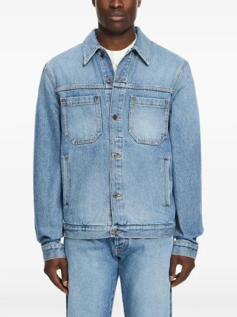 Half Arrow Denim Skate Jacket by OFF-WHITE