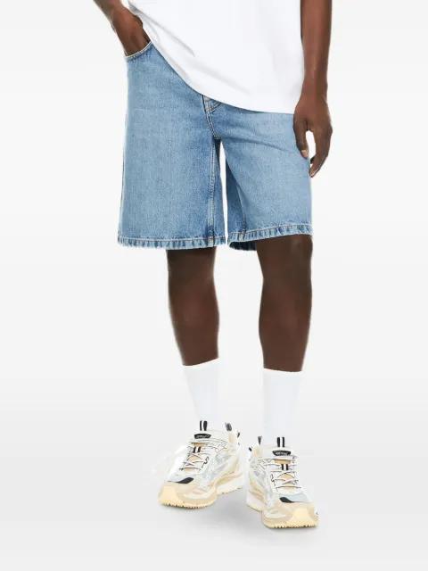 Half Arrow denim shorts by OFF-WHITE
