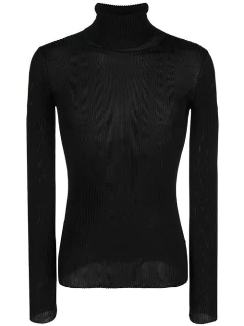 Helvet fine-knit ribbed jumper by OFF-WHITE