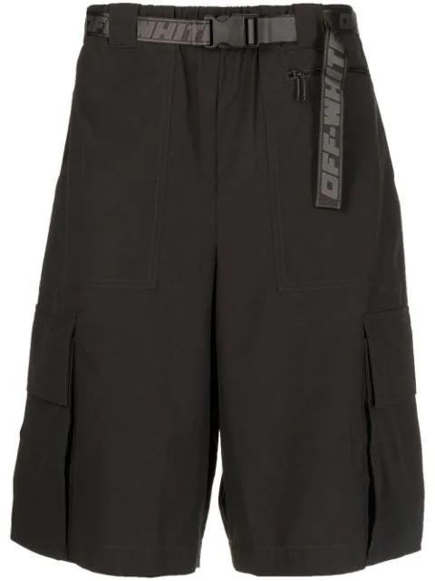 Industrial-belt track shorts by OFF-WHITE