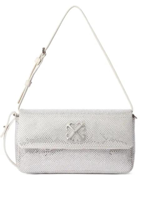 Jitney Shoulder 0.7 Strass shoulder bag by OFF-WHITE