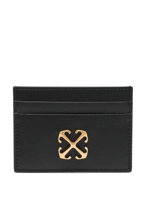 Jitney Simple leather cardholder by OFF-WHITE