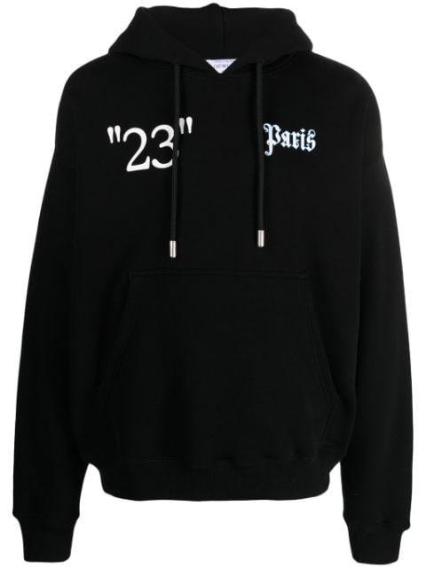KIT Paris cotton hoodie by OFF-WHITE