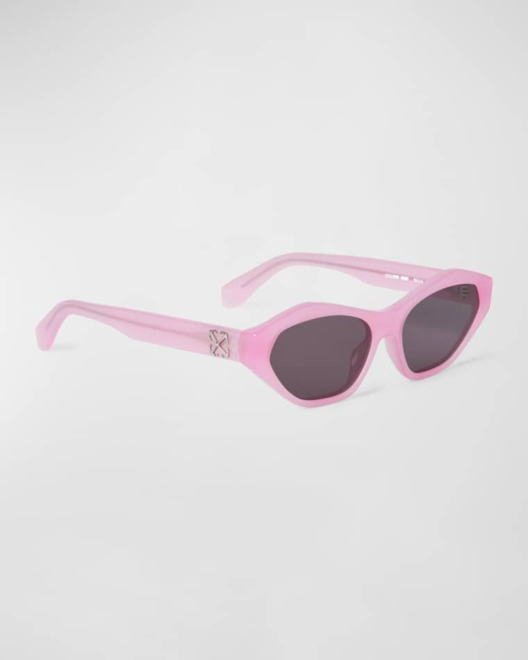 Kent Acetate Cat-Eye Sunglasses by OFF-WHITE
