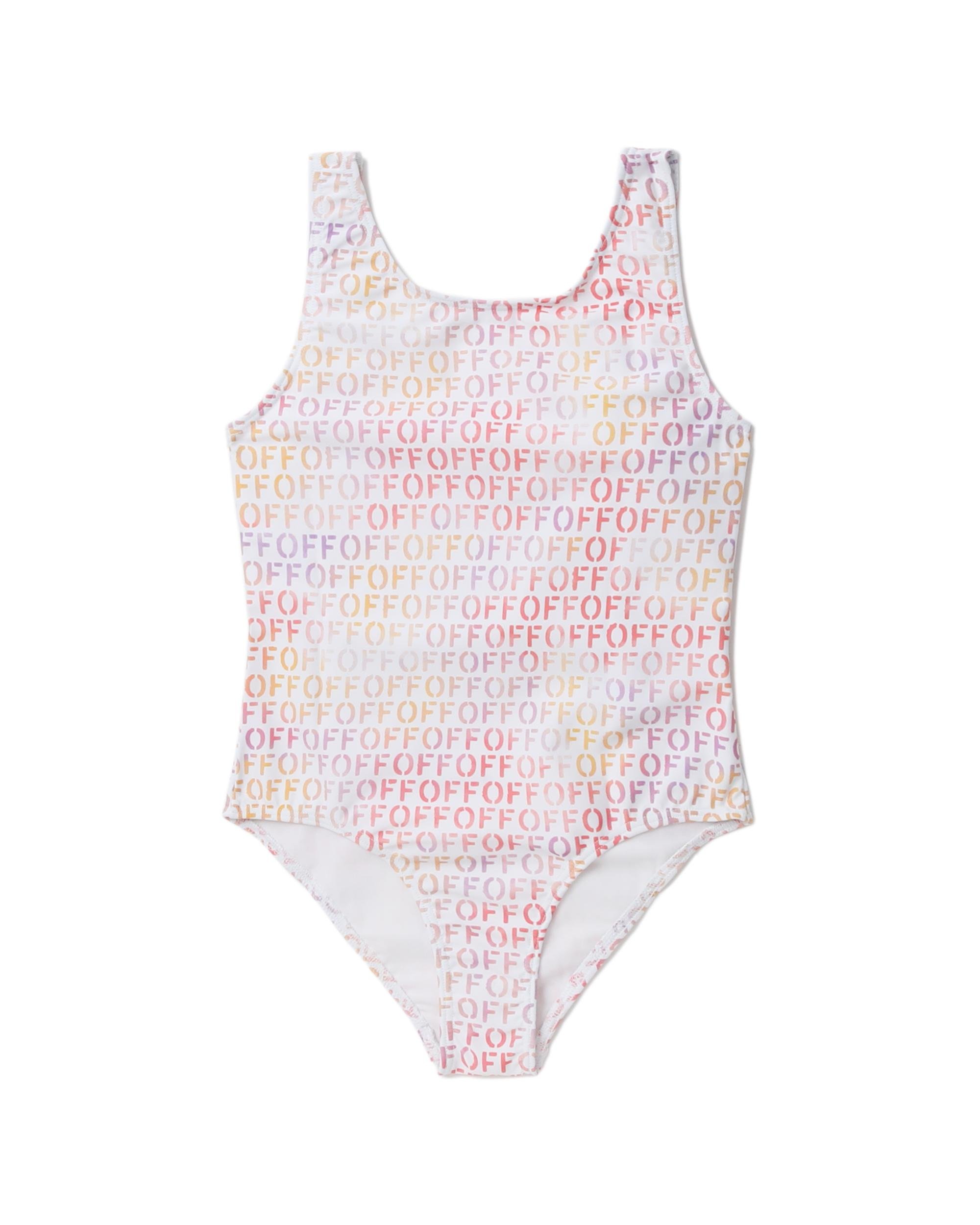 Kids monogrammed swimsuit by OFF-WHITE