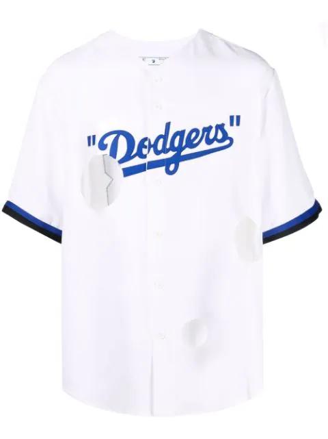 LA Dodgers cut-out shirt by OFF-WHITE
