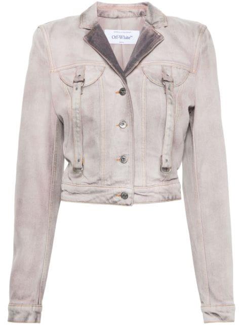 Laundry cotton denim jacket by OFF-WHITE