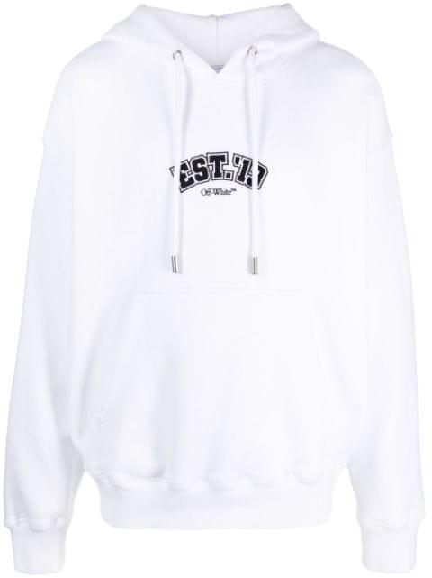 Logic Skate cotton hoodie by OFF-WHITE