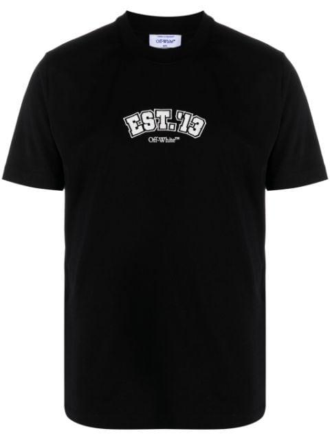 Logic cotton T-shirt by OFF-WHITE