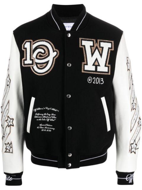 Logic varsity jacket by OFF-WHITE