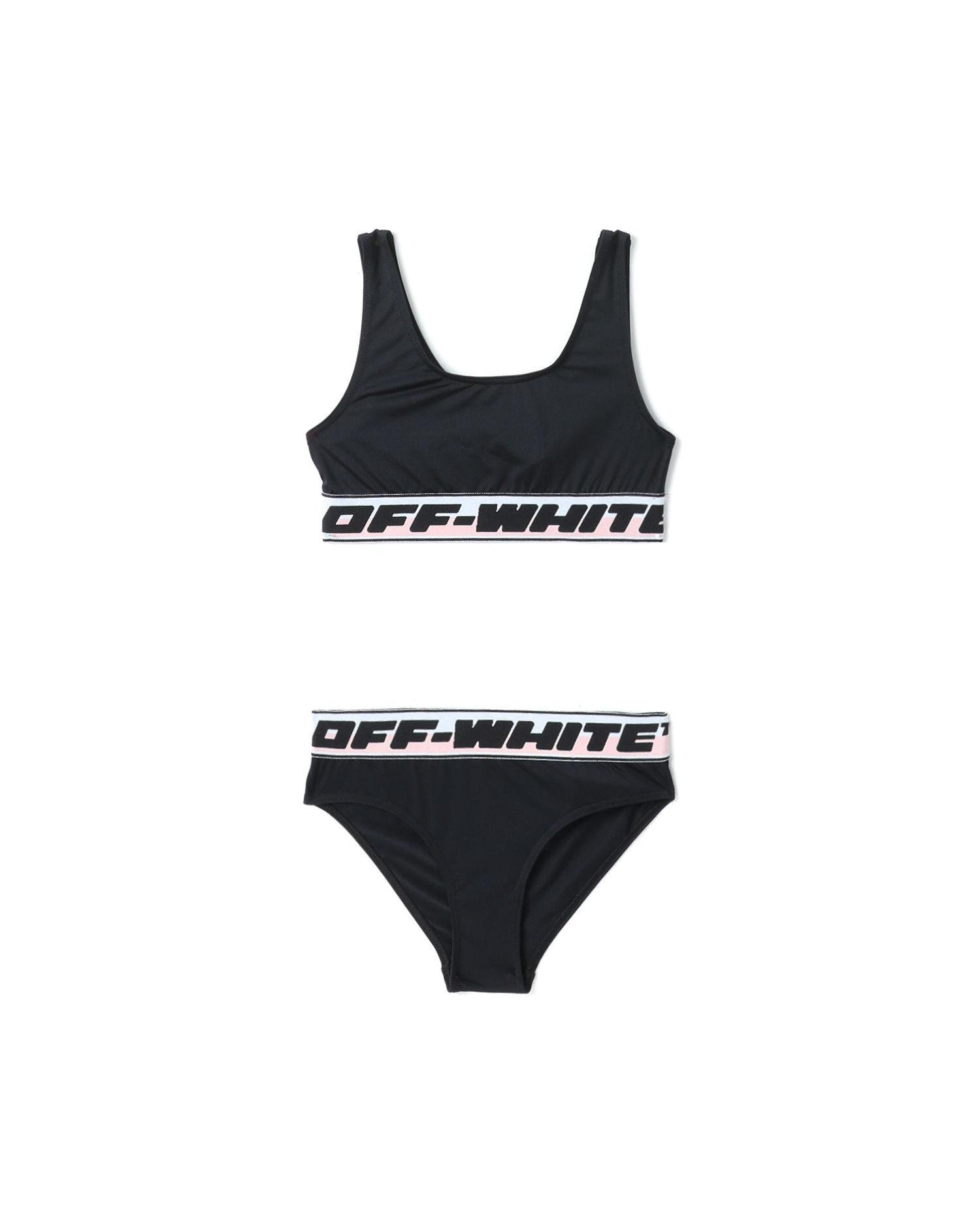Logo waistband bikini set by OFF-WHITE