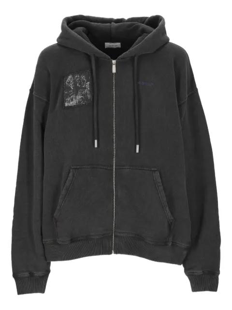 Matthew zip-up hoodie by OFF-WHITE