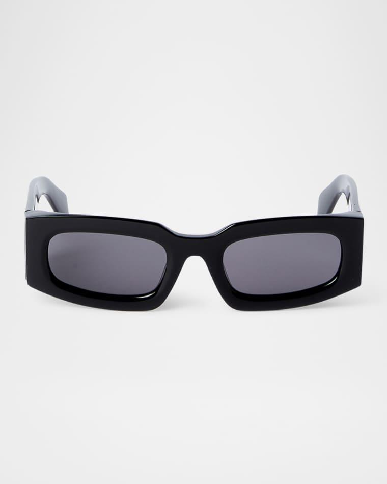 Men's Cary Acetate Rectangle Sunglasses by OFF-WHITE