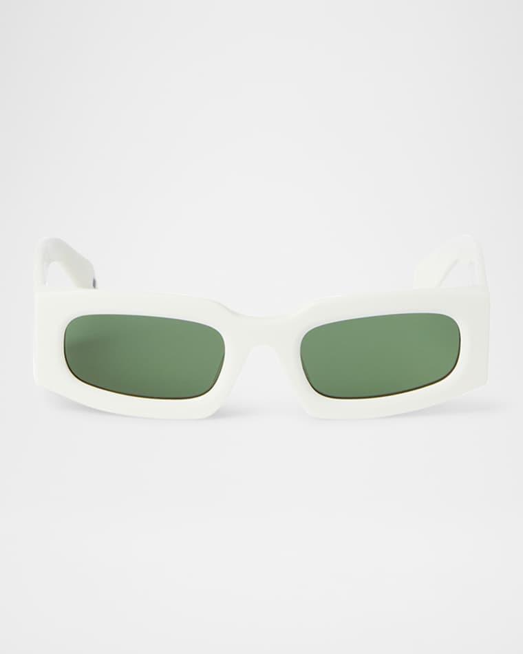 Men's Cary Acetate Rectangle Sunglasses by OFF-WHITE