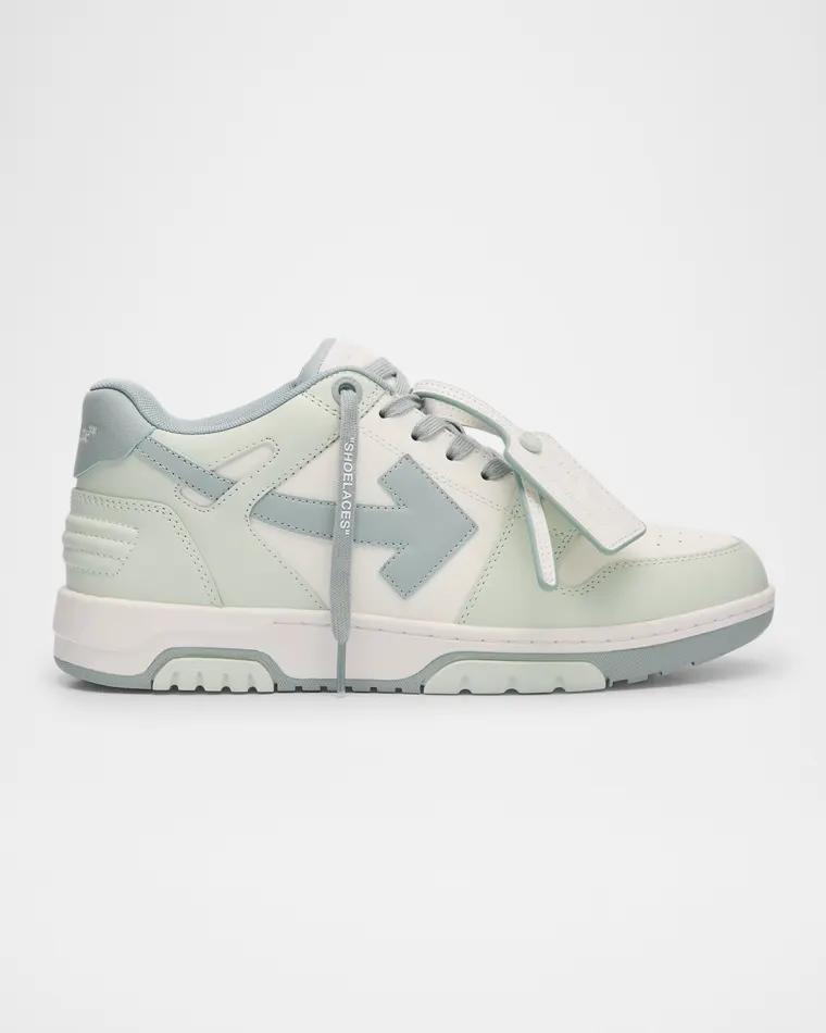 Men's Out Of Office Leather Low-Top Sneakers by OFF-WHITE