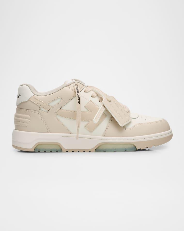 Men's Out Of Office Leather Low-Top Sneakers by OFF-WHITE